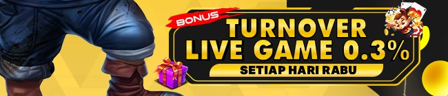 CASHBACK LIVE GAME 10% ( BONUS HARI SELASA )